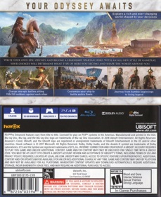 Assassin's Creed: Odyssey - Box - Back Image