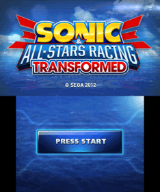 Sonic & All-Stars Racing Transformed - Screenshot - Game Title Image