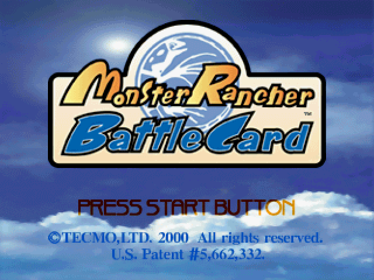 Monster Rancher Battle Card: Episode II - Screenshot - Game Title Image