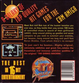 Bubble Bobble - Box - Back