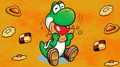 Yoshi's Cookie - Fanart - Background