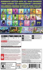Nickelodeon All-Star Brawl - Box - Back