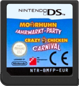 Crazy Chicken: Carnival - Cart - Front