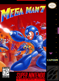 Mega Man 7 - Fanart - Box - Front