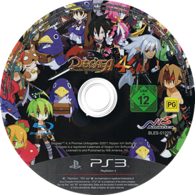 Disgaea 4: A Promise Unforgotten - Disc