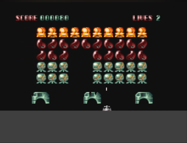 Golden Oldies I: Guardian and Invaders - Screenshot - Gameplay