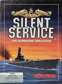 Silent Service: The Submarine Simulation - Box - Front