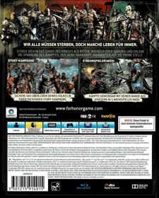 For Honor - Box - Back
