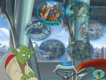 Star Wars: Yoda's Challenge: Activity Center - Screenshot - Game Select