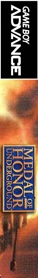 Medal of Honor: Underground - Box - Spine