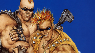 Two Crude Dudes - Fanart - Background