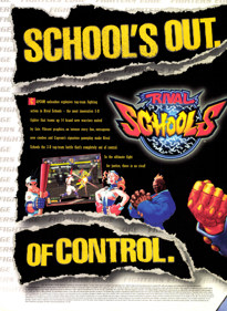 Rival Schools - Advertisement Flyer - Front