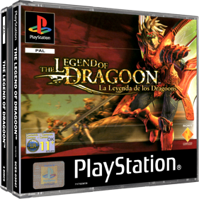 The Legend of Dragoon - Box - 3D Image