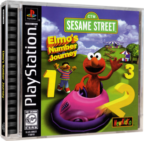 Sesame Street: Elmo's Number Journey - Box - 3D