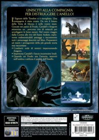 The Lord of the Rings: The Fellowship of the Ring - Box - Back