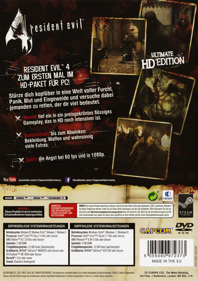 Resident Evil 4 (2005) - Box - Back