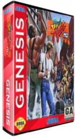 Final Fight MD - Box - 3D