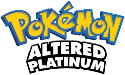 Pokémon Altered Platinum - Clear Logo Image