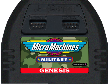 Micro Machines: Military - Fanart - Cart - Front