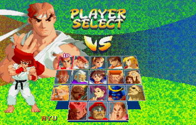 Street Fighter Alpha 2 - Screenshot - Game Select Image