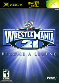 WrestleMania 21 - Box - Front - Reconstructed Image