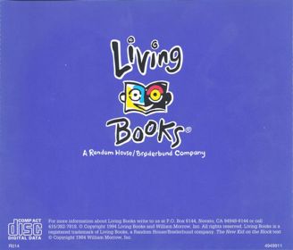 Living Books: The New Kid On the Block - Box - Back
