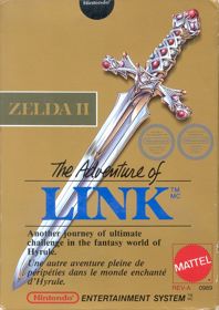 Zelda II: The Adventure of Link - Box - Front