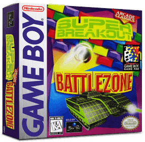 Arcade Classics: Super Breakout / Battlezone - Box - 3D Image