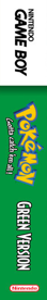 Pokémon Green Version - Box - Spine