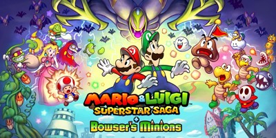 Mario & Luigi: Superstar Saga + Bowser's Minions - Banner
