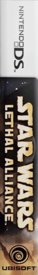 Star Wars: Lethal Alliance - Box - Spine Image