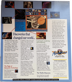 Isaac Asimov's Science Adventure - Box - Back