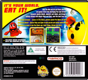 Pac-Man World 3 - Box - Back - Reconstructed