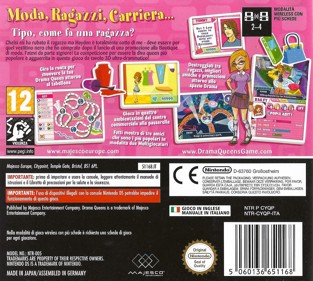 Drama Queens - Box - Back