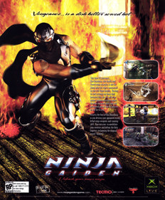 Ninja Gaiden - Advertisement Flyer - Front