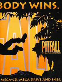 Pitfall: The Mayan Adventure - Advertisement Flyer - Front