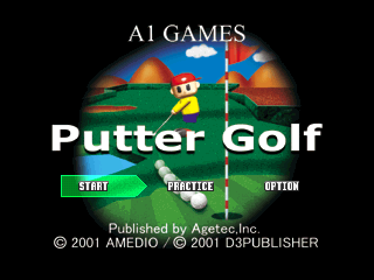 Putter Golf - Screenshot - Game Title Image