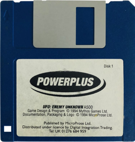 UFO: Enemy Unknown - Disc