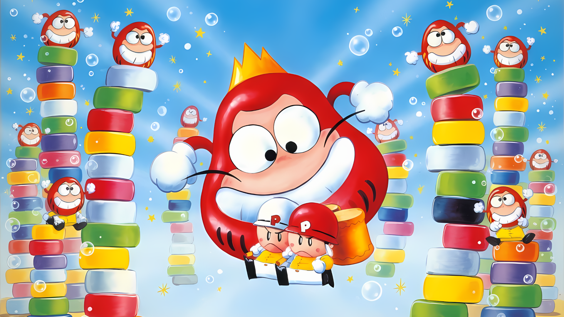 Peke to Poko no Daruman Busters