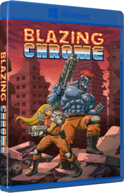 Blazing Chrome - Box - 3D