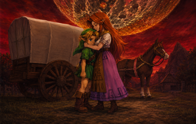 The Legend of Zelda: Majora's Mask - Fanart - Background Image