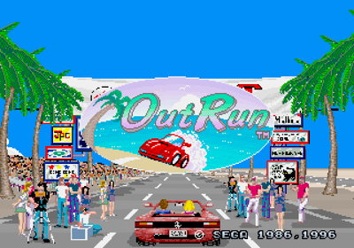 Sega Ages: OutRun - Screenshot - Game Title Image