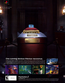 Sly Cooper and the Thievius Raccoonus - Advertisement Flyer - Front