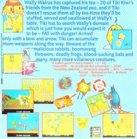 The NewZealand Story - Box - Back