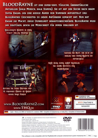 BloodRayne 2 - Box - Back