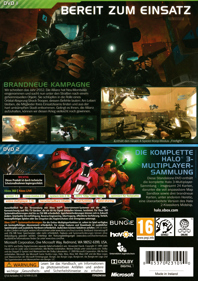 Halo 3: ODST - Box - Back