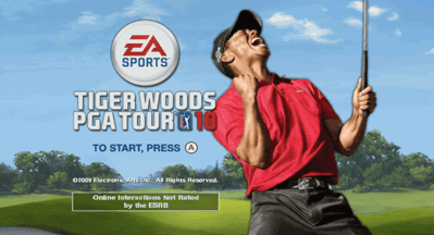Tiger Woods PGA Tour 10 - Screenshot - Game Title Image