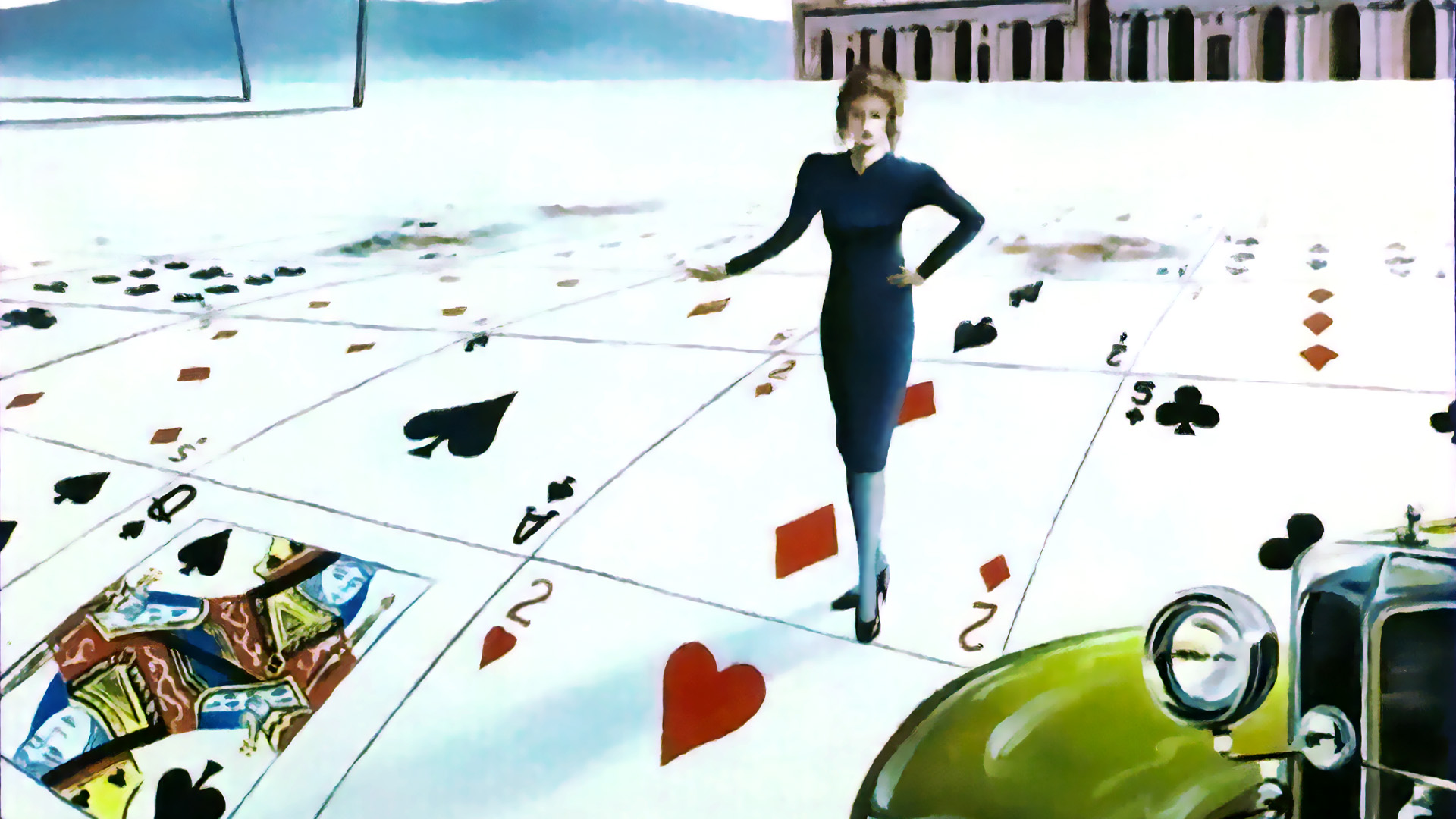 Square Deal: The Game of Two-Dimensional Poker