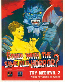 MediEvil II - Advertisement Flyer - Front