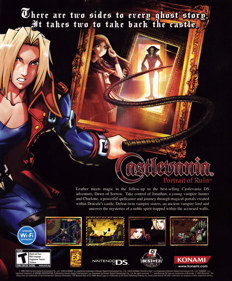Castlevania: Portrait of Ruin - Advertisement Flyer - Front